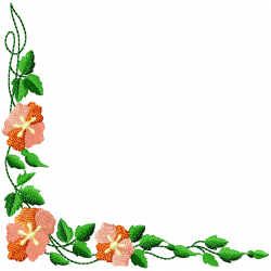 Flowers And Tree Embroidery Design 7 Flowers And Tree Embroidery Design 7